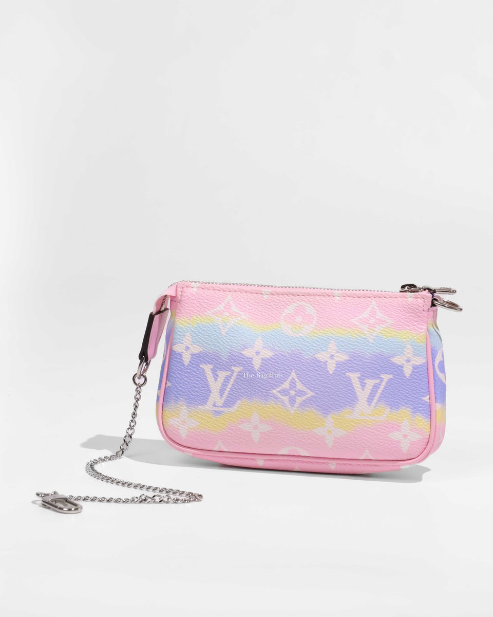 Louis Vuitton Pastel Monogram Escale Mini Pochette Accessories, Designer  Brand, Authentic Louis Vuitton