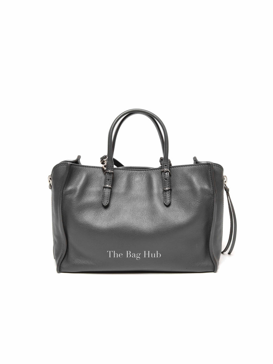 Balenciaga Ciment Leather Mini Papier A4 Tote Bag | Designer