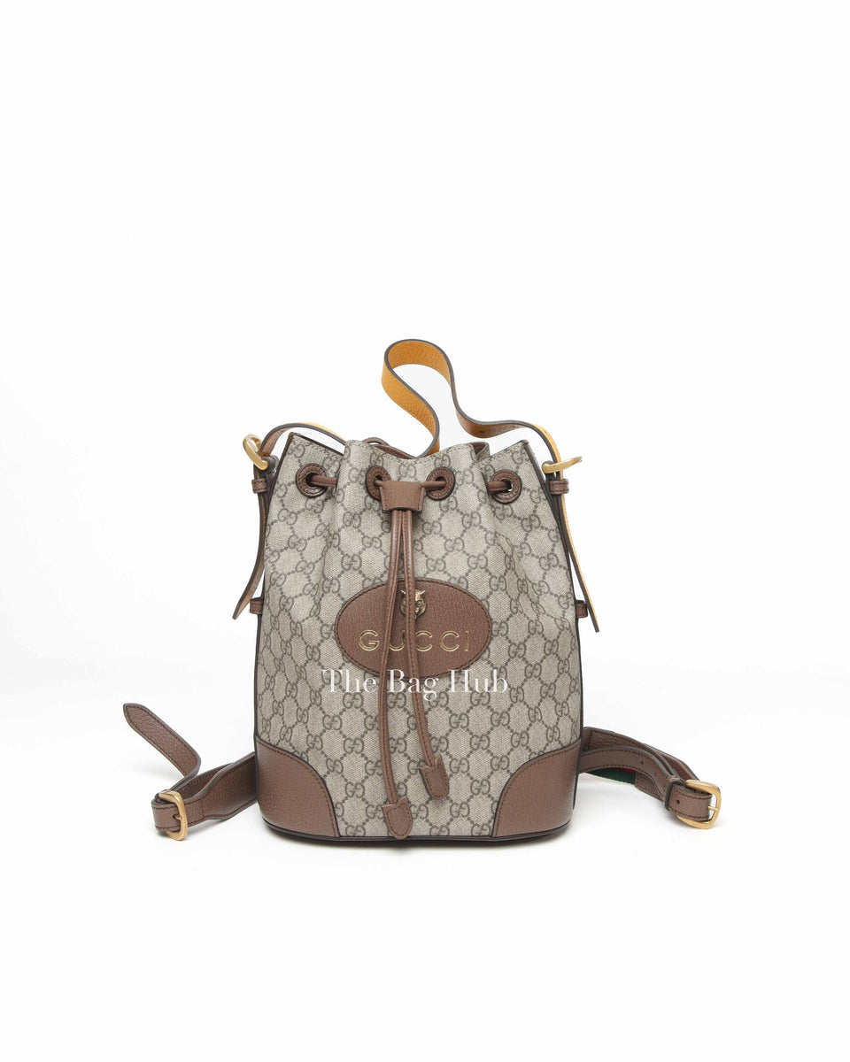 Drawstring Bucket Backpack Neo Vintage Drawstring Backpack Gucci