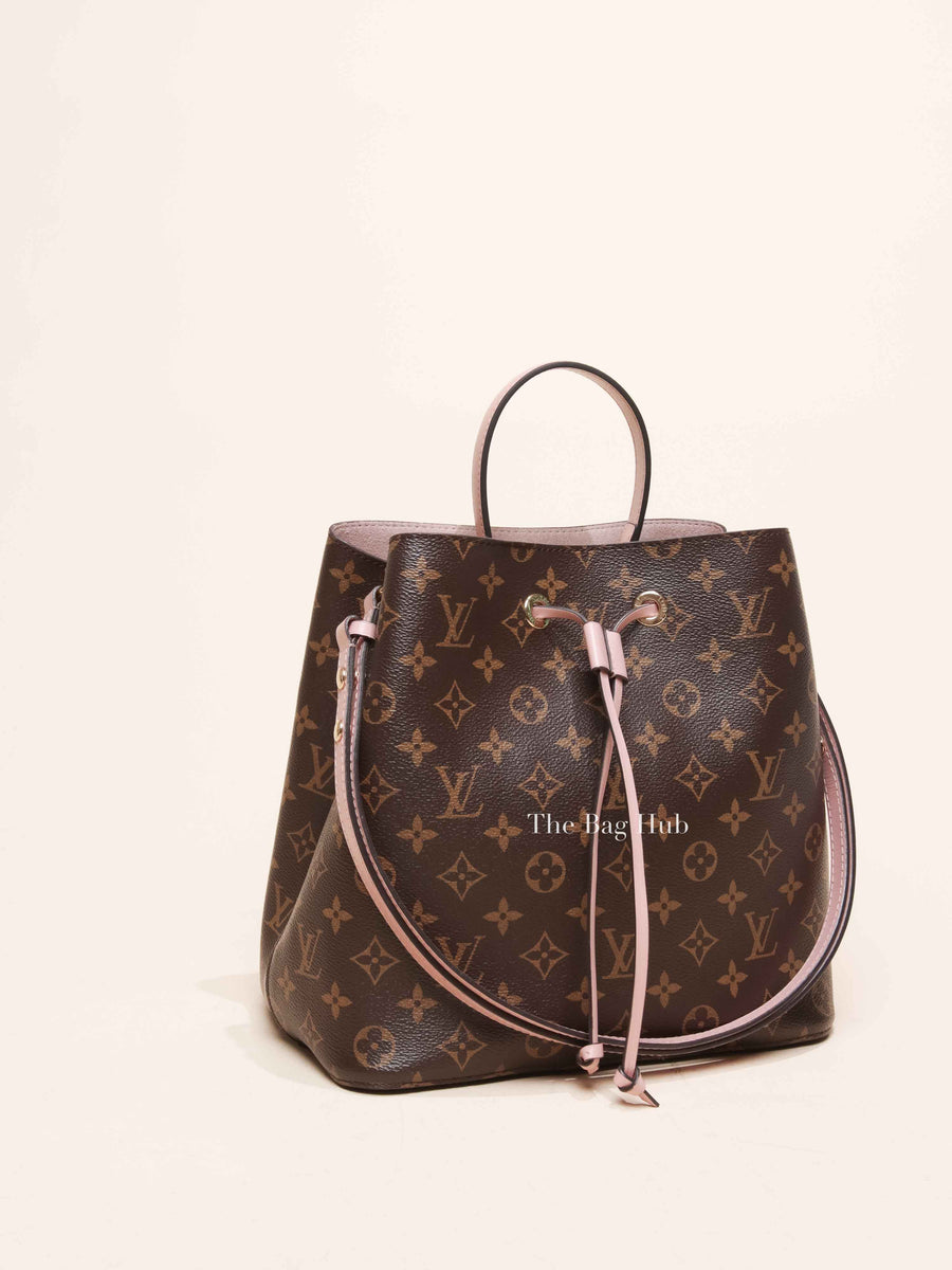 Louis Vuitton Rose Poudre Monogram Canvas NeoNoe MM Bag Designer