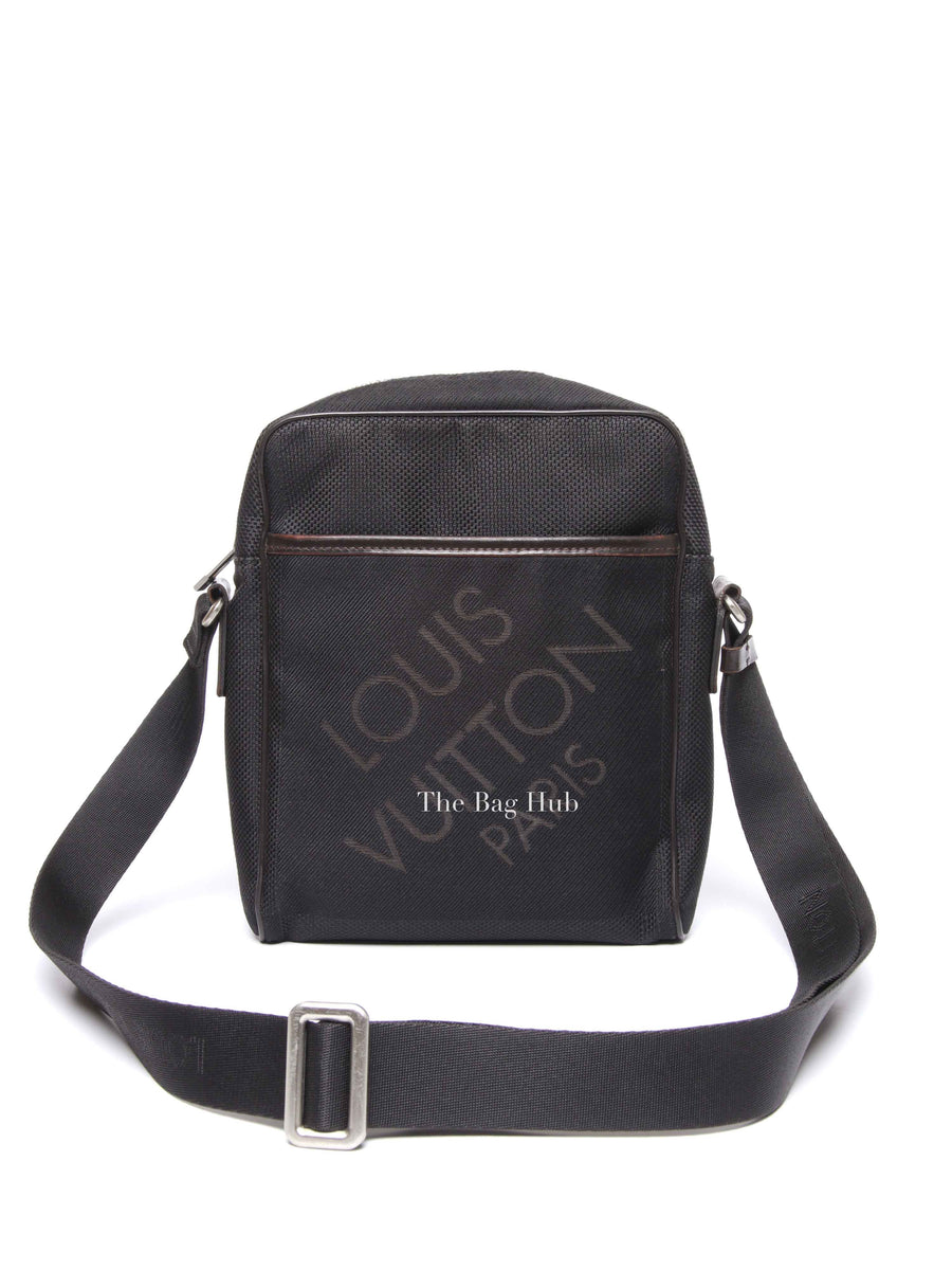 Louis Vuitton Black Damier Canvas Geant Citadin Messenger Bag