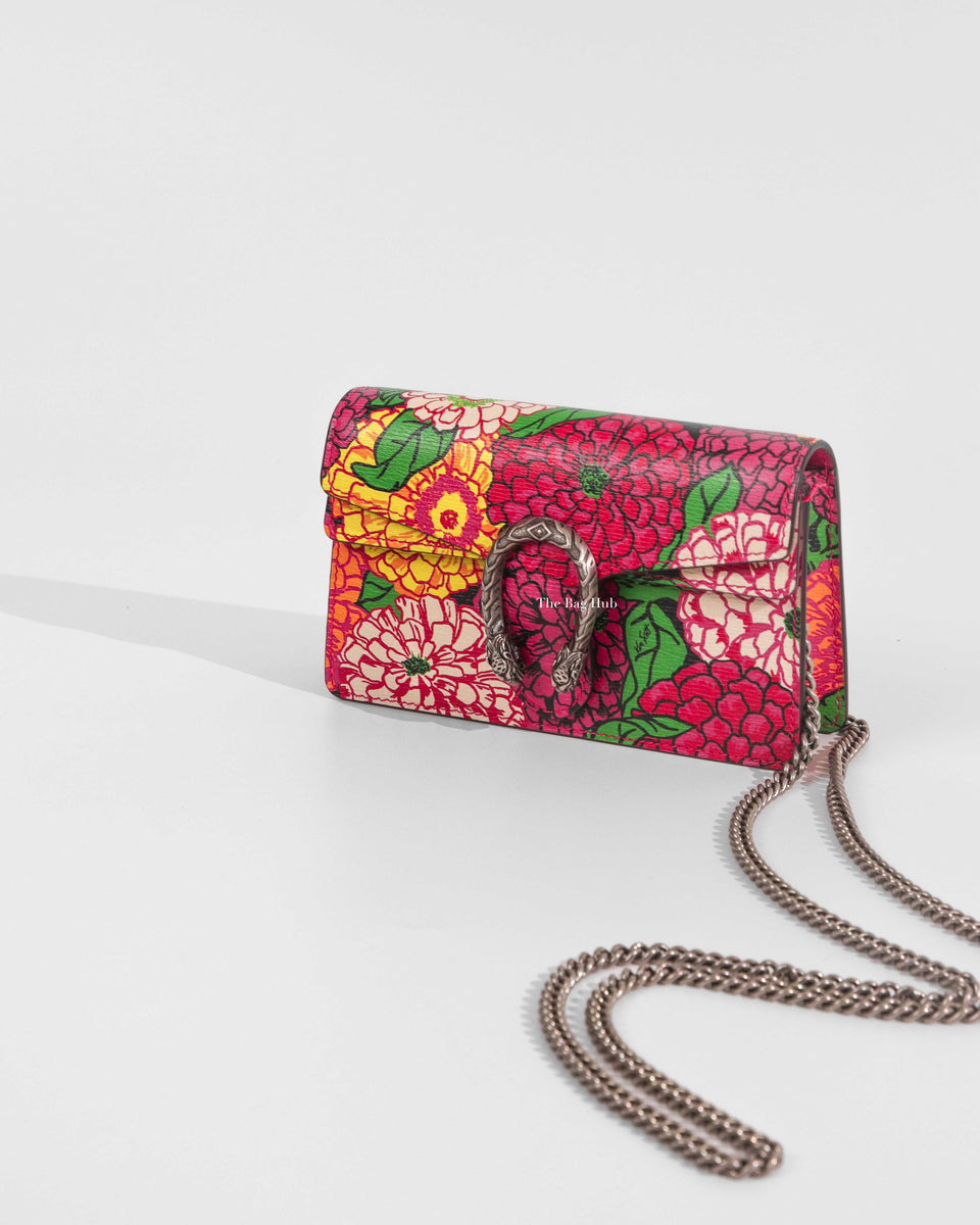 Floral Print Dionysus Mini Bag Gucci Ken Scott Dionysus Gucci X