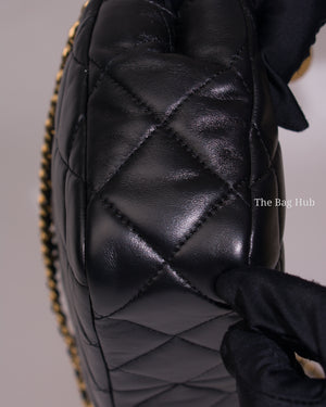 Chanel Black Lambskin Quilted Mini Flap 2022 GHW-18