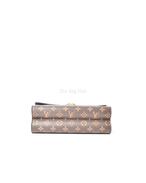 Louis Vuitton Blue Canvas and Leather Monogram Victoire Chain Bag