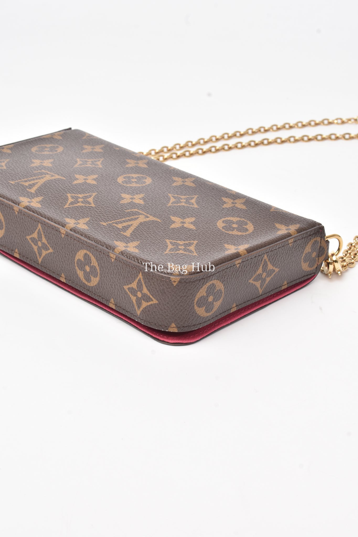 Louis Vuitton Monogram Christmas Animation Hollywood Felicie Pochette Chain Wallet