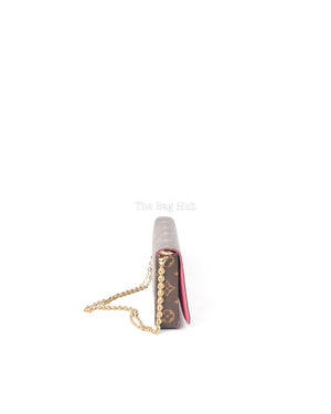 Louis Vuitton Monogram Christmas Animation Hollywood Felicie Pochette Chain Wallet