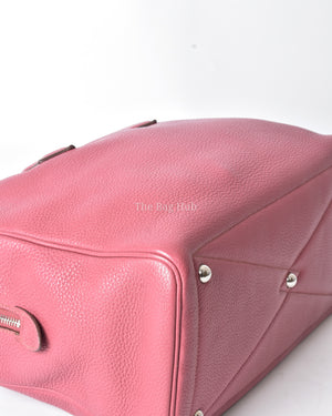 Hermes Anemone Clemence Leather Victoria II 35 Bag