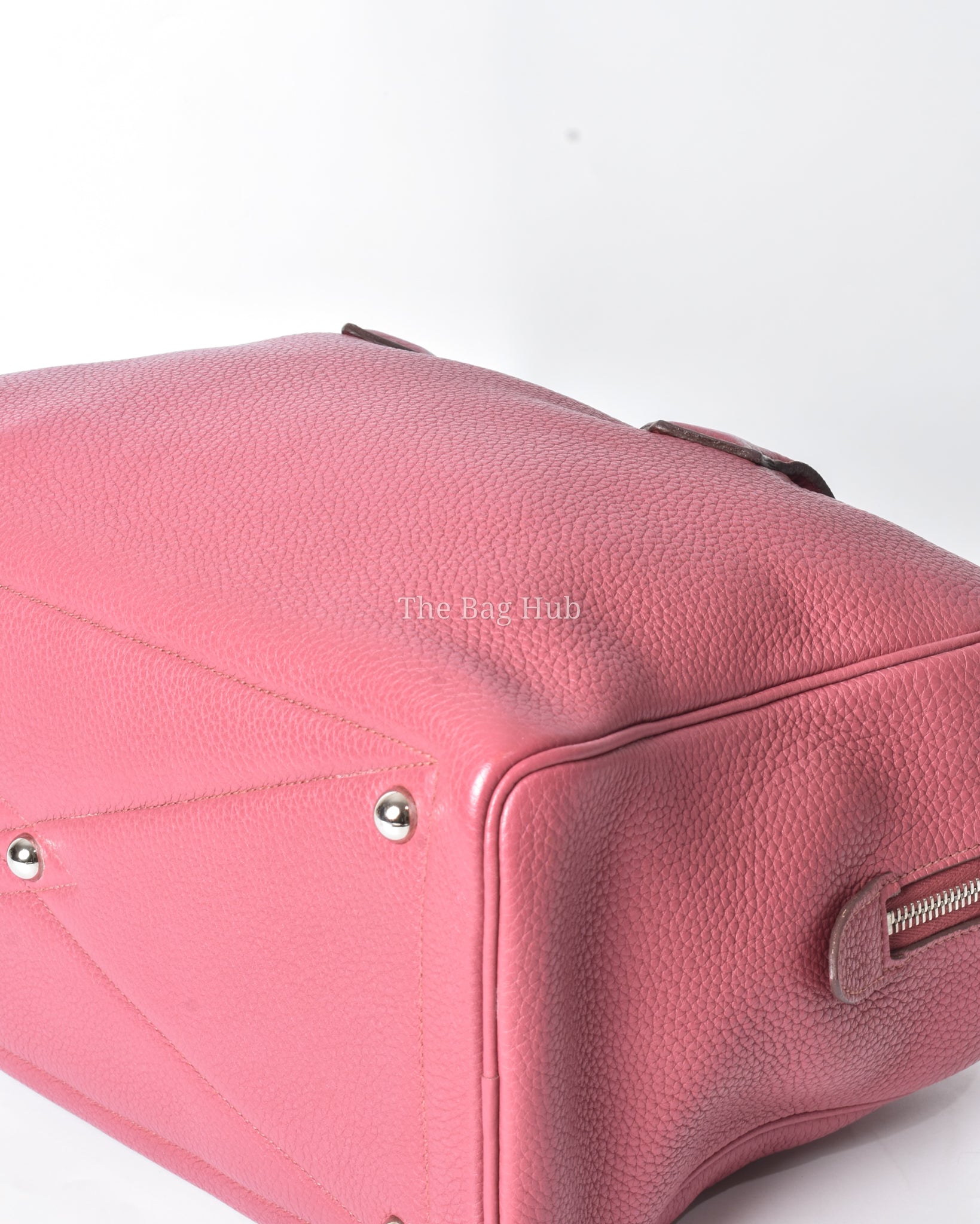 Hermes Anemone Clemence Leather Victoria II 35 Bag