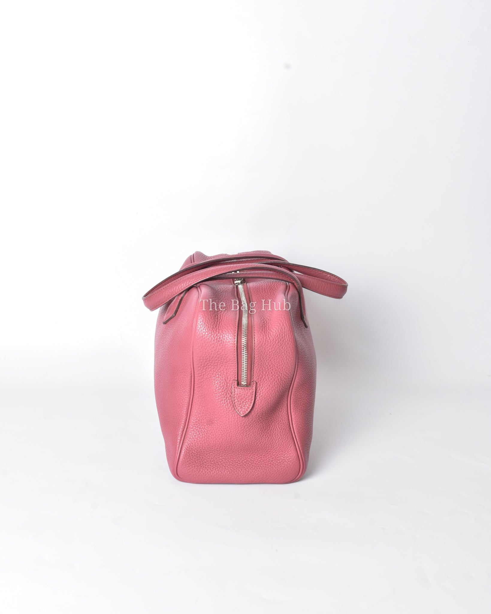 Hermes Anemone Clemence Leather Victoria II 35 Bag