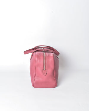 Hermes Anemone Clemence Leather Victoria II 35 Bag