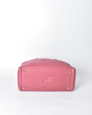 Hermes Anemone Clemence Leather Victoria II 35 Bag