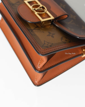 Louis Vuitton Monogram Reverse Mini Dauphine Handbag