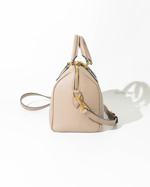 Louis Vuitton Turtledove Empreinte Leather Speedy 25 Bandouliere Crossbody Bag