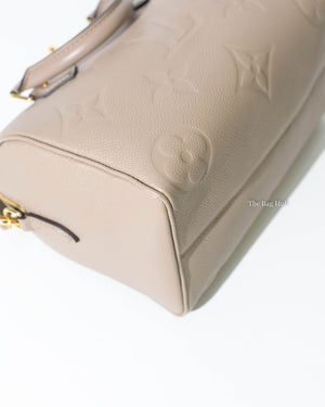Louis Vuitton Turtledove Empreinte Leather Speedy 25 Bandouliere Crossbody Bag