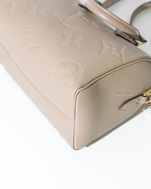 Louis Vuitton Turtledove Empreinte Leather Speedy 25 Bandouliere Crossbody Bag