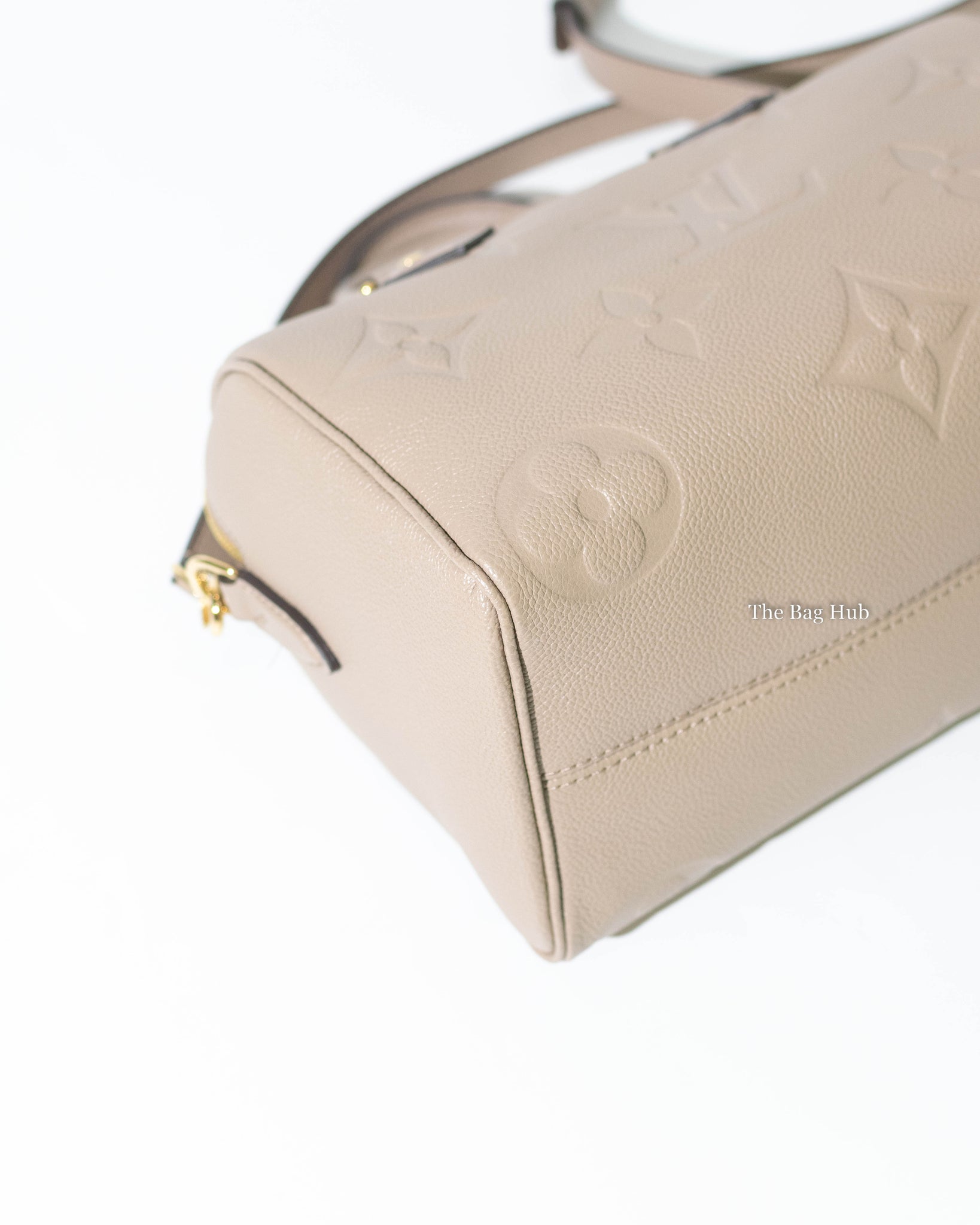 Louis Vuitton Turtledove Empreinte Leather Speedy 25 Bandouliere Crossbody Bag