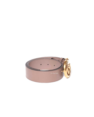 Gucci Beige GG Marmont Belt Size 85-4