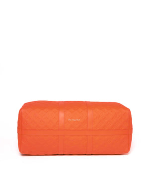 Louis Vuitton Neon Orange Taurillon Monogram Keepall Bandouliere 50 Travel Bag-6