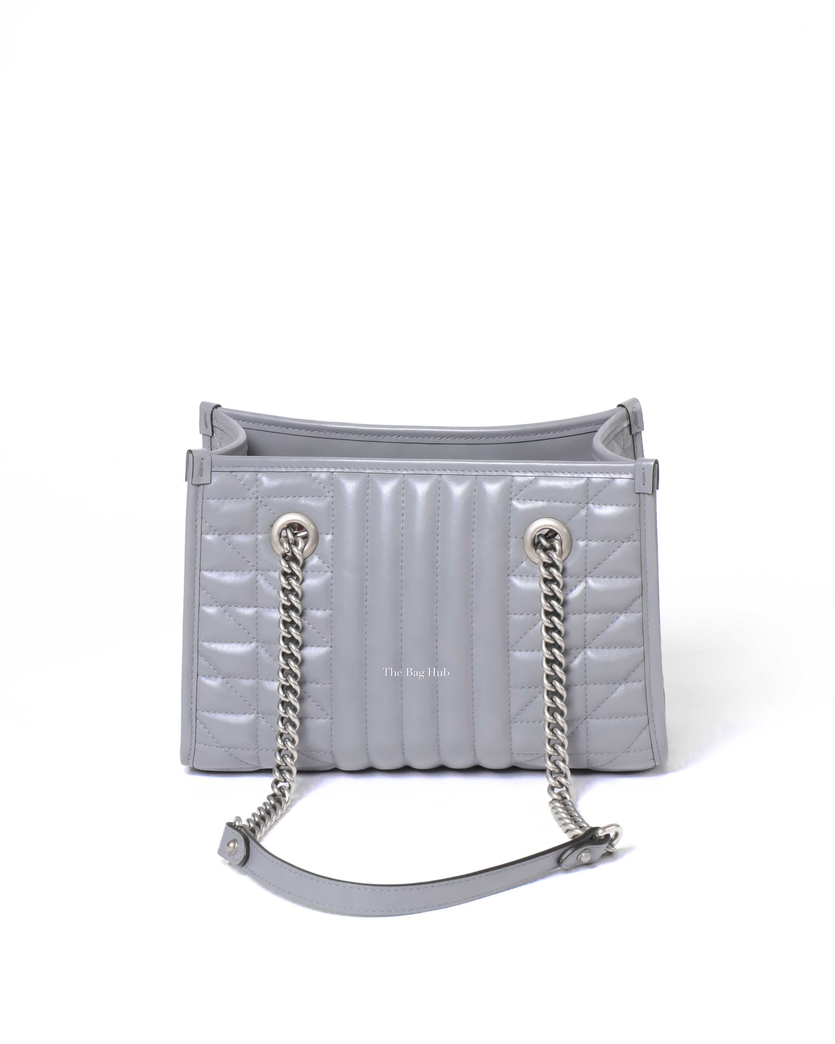 Gucci Grey GG Marmont Aria Small Tote Bag-3
