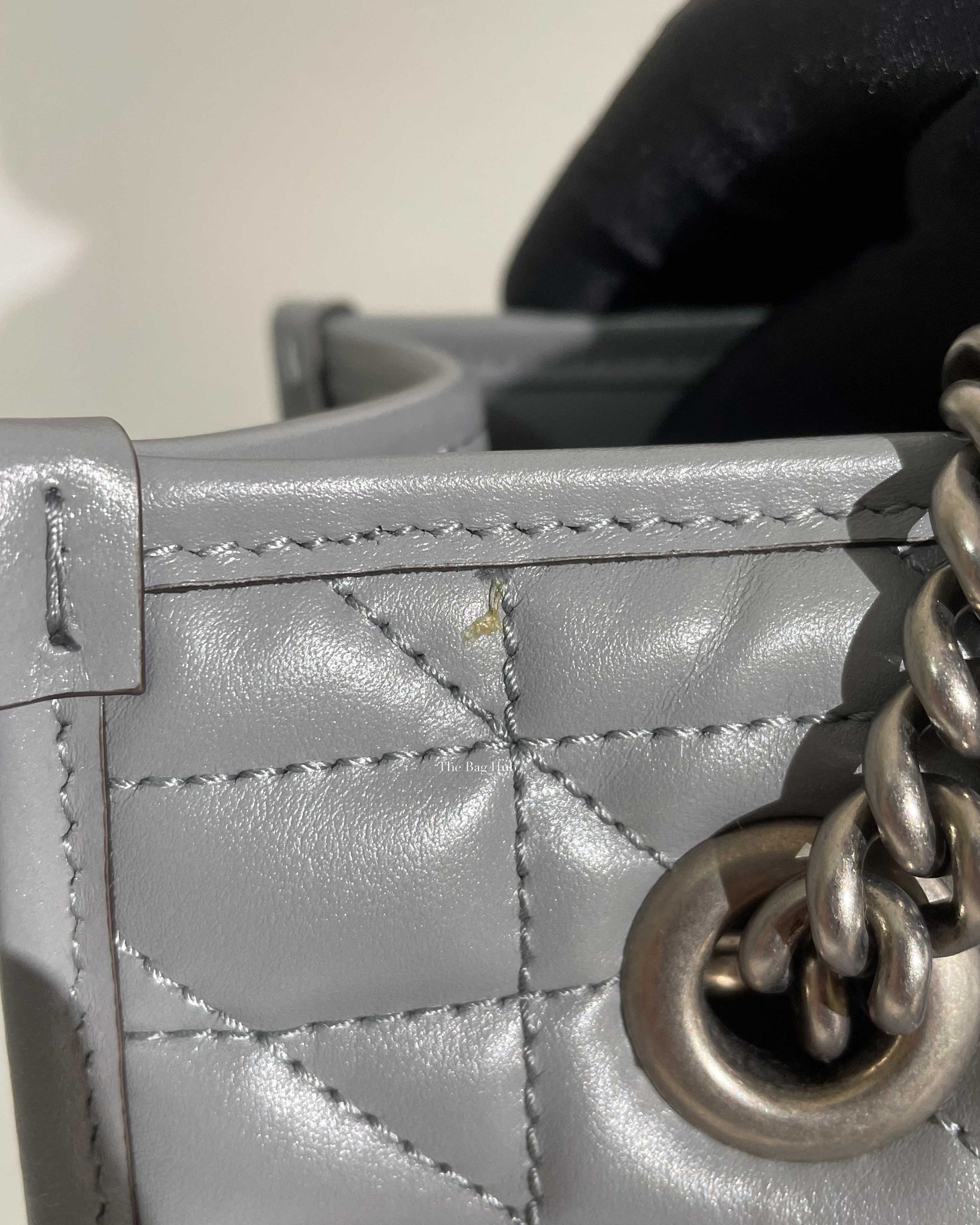 Gucci Grey GG Marmont Aria Small Tote Bag-15