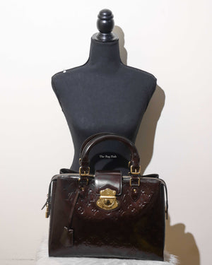 Louis Vuitton Amarante Melrose Avenue Vernis Tote-12