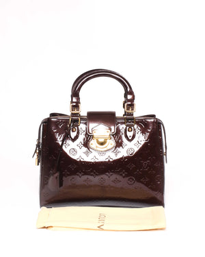 Louis Vuitton Amarante Melrose Avenue Vernis Tote-13
