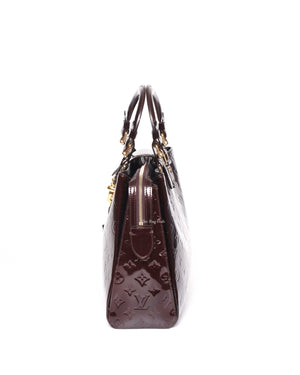 Louis Vuitton Amarante Melrose Avenue Vernis Tote-5