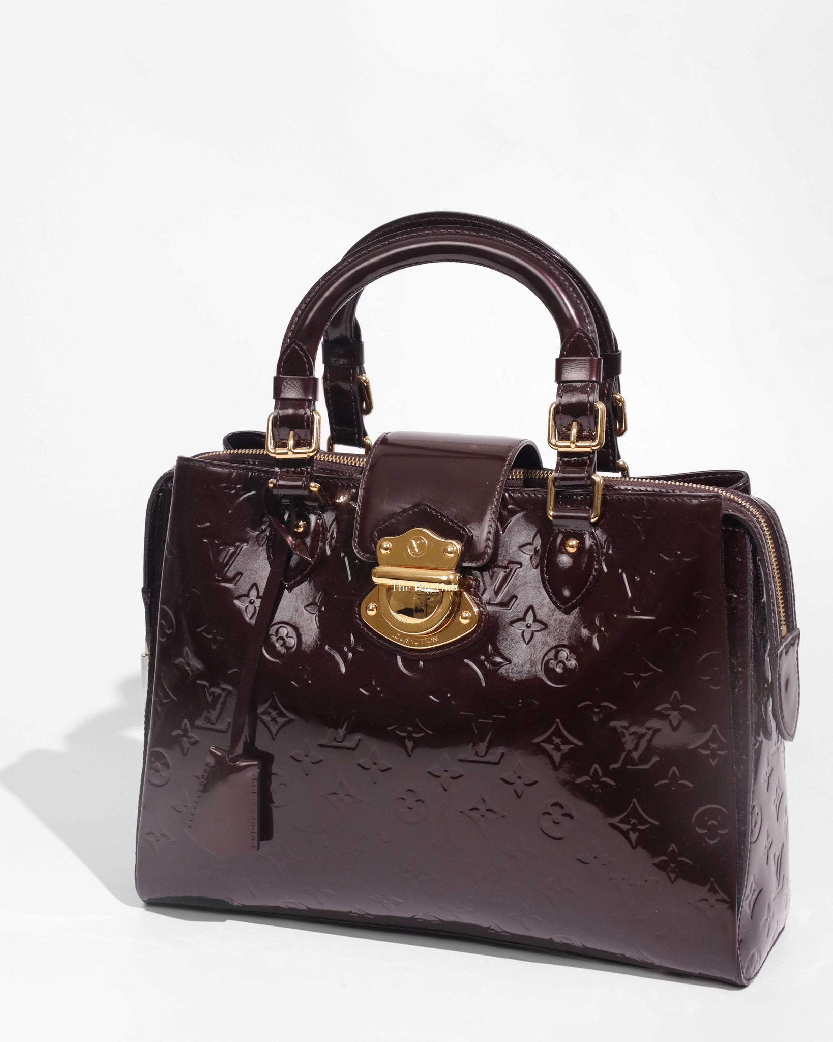 Louis Vuitton Amarante Melrose Avenue Vernis Tote Bag