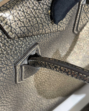 Givenchy Bronze Pebbled Leather Medium Antigona Shoulder Bag-15