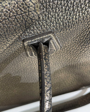 Givenchy Bronze Pebbled Leather Medium Antigona Shoulder Bag-16