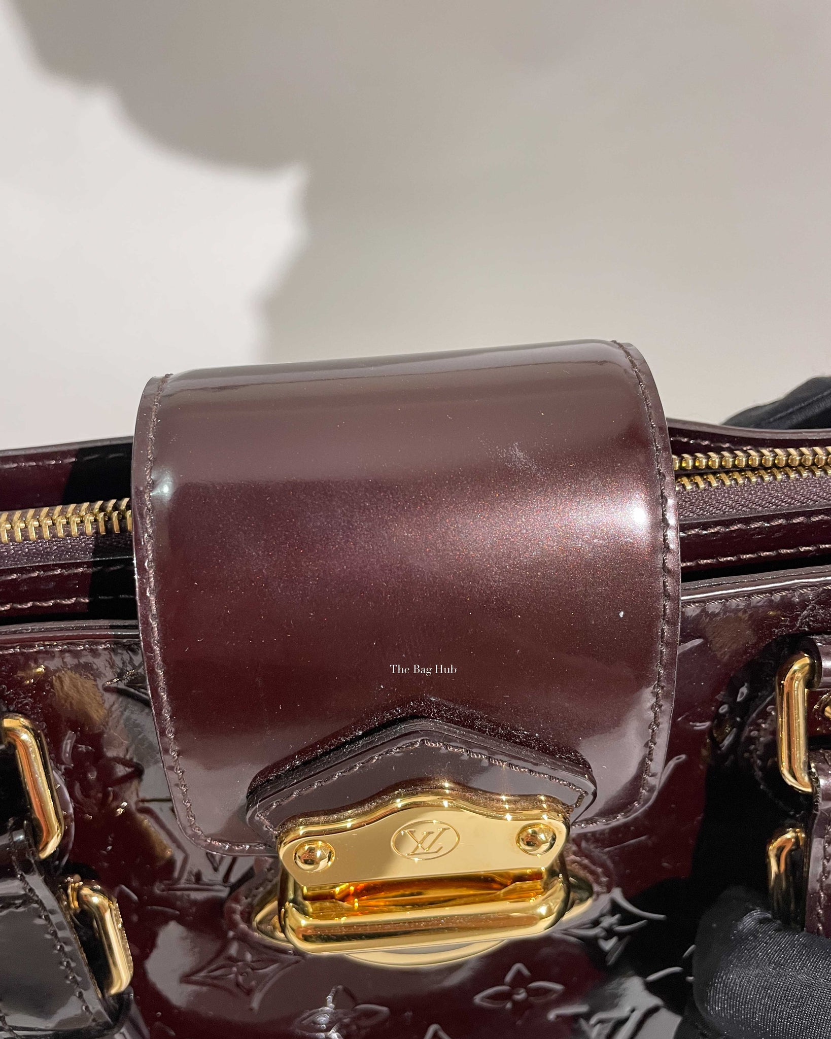 Louis Vuitton Amarante Melrose Avenue Vernis Tote Bag