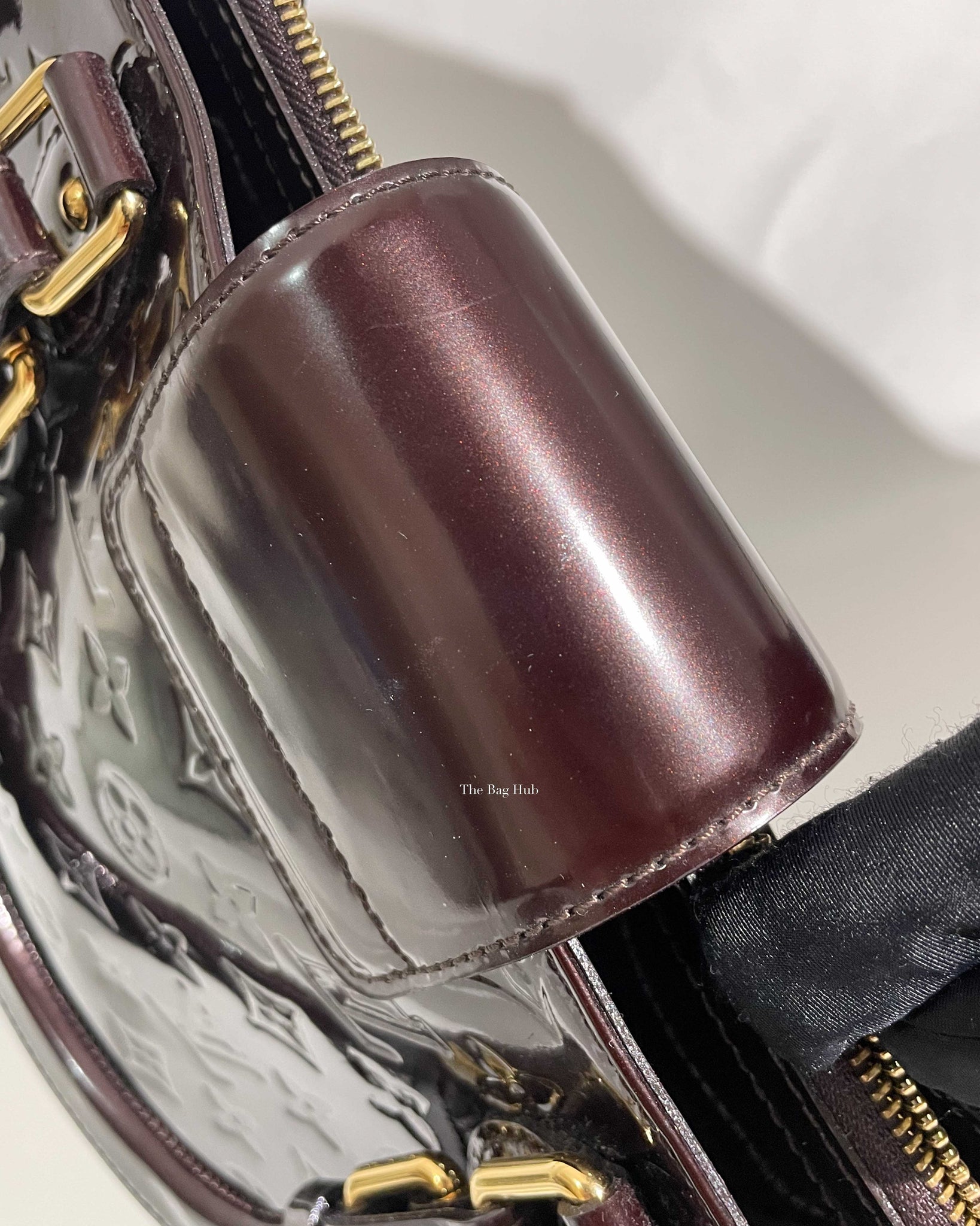 Louis Vuitton Amarante Melrose Avenue Vernis Tote Bag