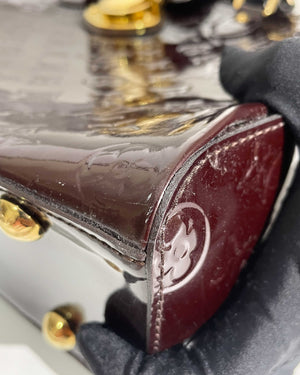Louis Vuitton Amarante Melrose Avenue Vernis Tote Bag