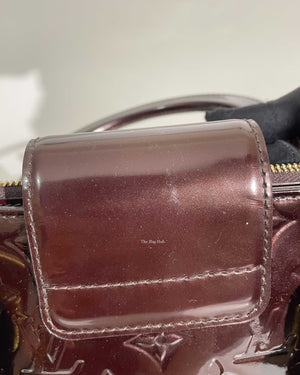 Louis Vuitton Amarante Melrose Avenue Vernis Tote Bag