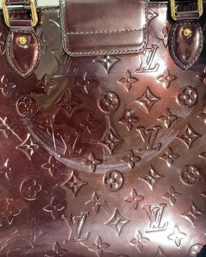 Louis Vuitton Amarante Melrose Avenue Vernis Tote Bag