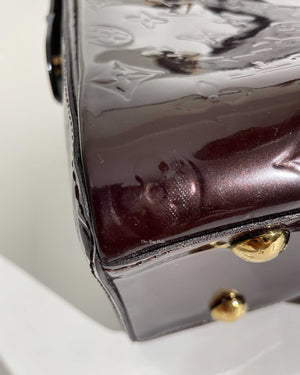 Louis Vuitton Amarante Melrose Avenue Vernis Tote Bag