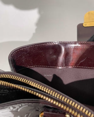 Louis Vuitton Amarante Melrose Avenue Vernis Tote Bag