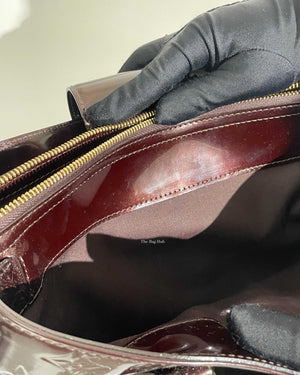 Louis Vuitton Amarante Melrose Avenue Vernis Tote Bag