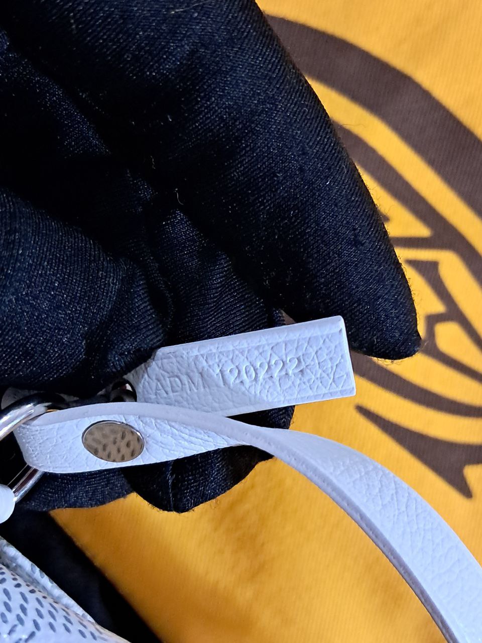 Goyard White Canvas St. Louis PM Bag