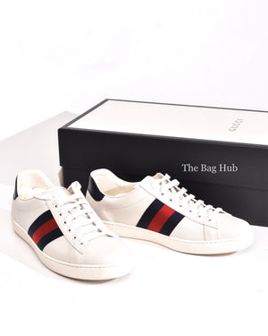 Gucci White Ace Sneakers Size 36.5-1