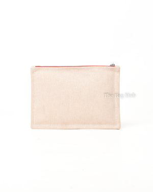 Hermes Beige Toile Small Bain New Yachting Case-3