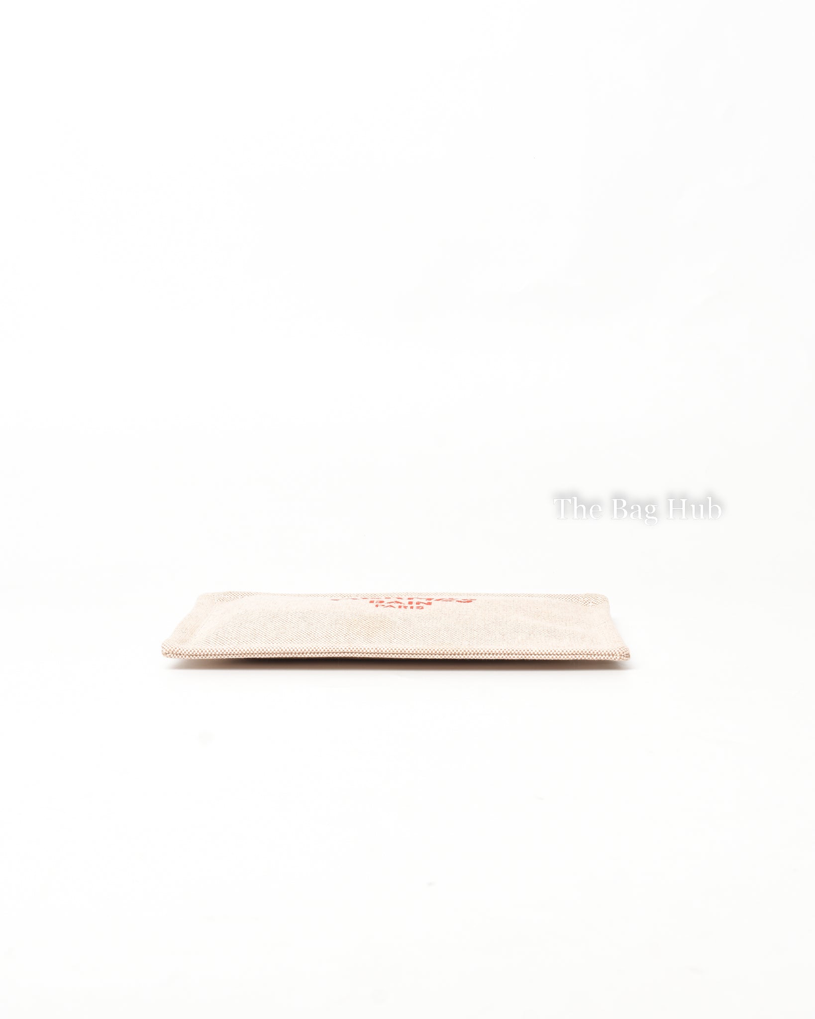 Hermes Beige Toile Small Bain New Yachting Case-6