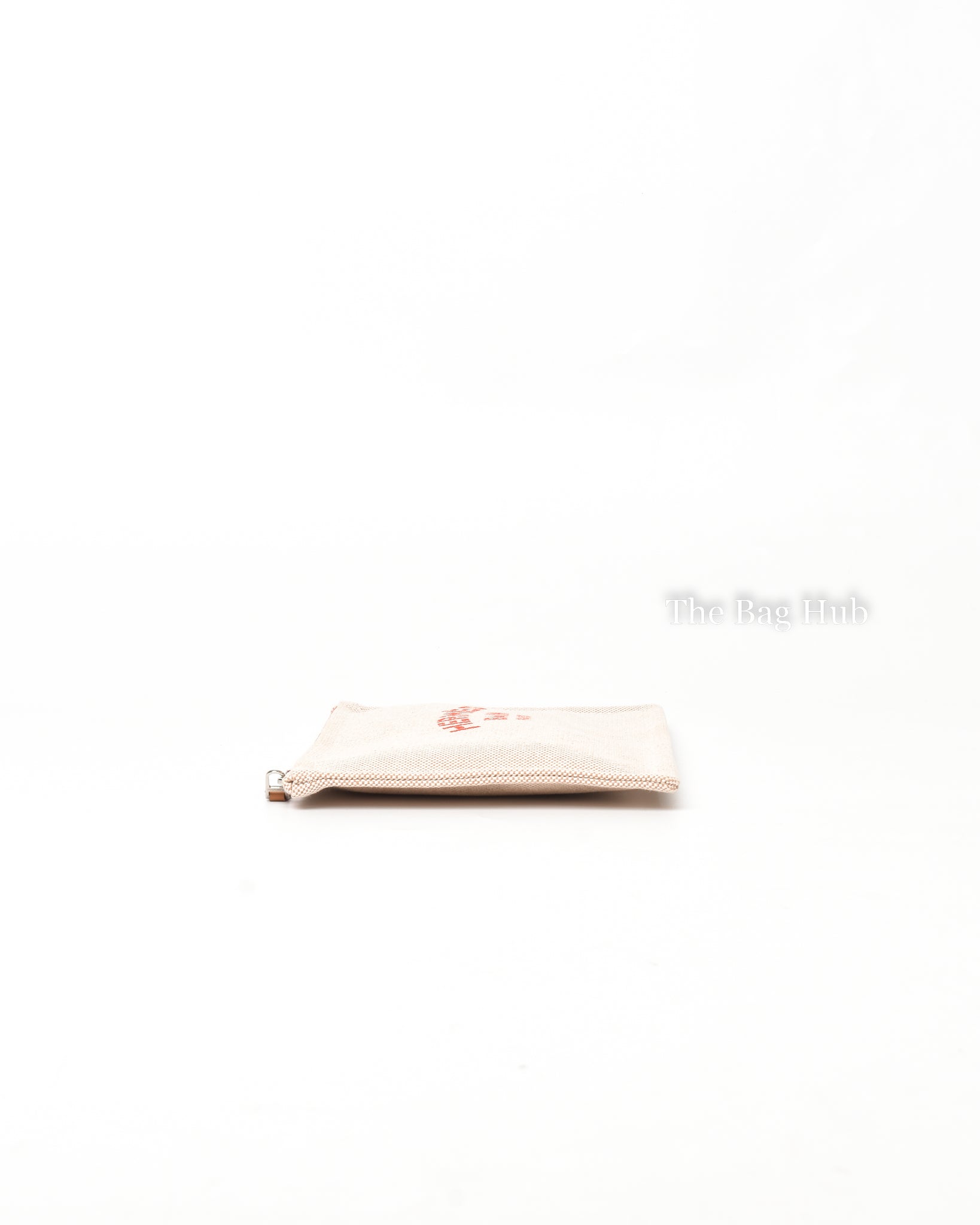 Hermes Beige Toile Small Bain New Yachting Case-5