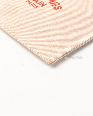 Hermes Beige Toile Small Bain New Yachting Case-9