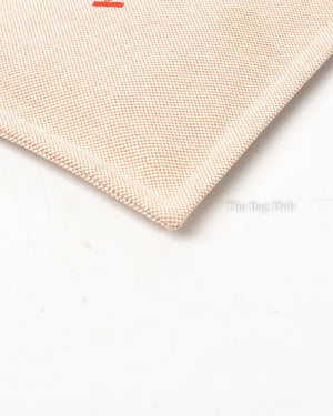 Hermes Beige Toile Small Bain New Yachting Case-7