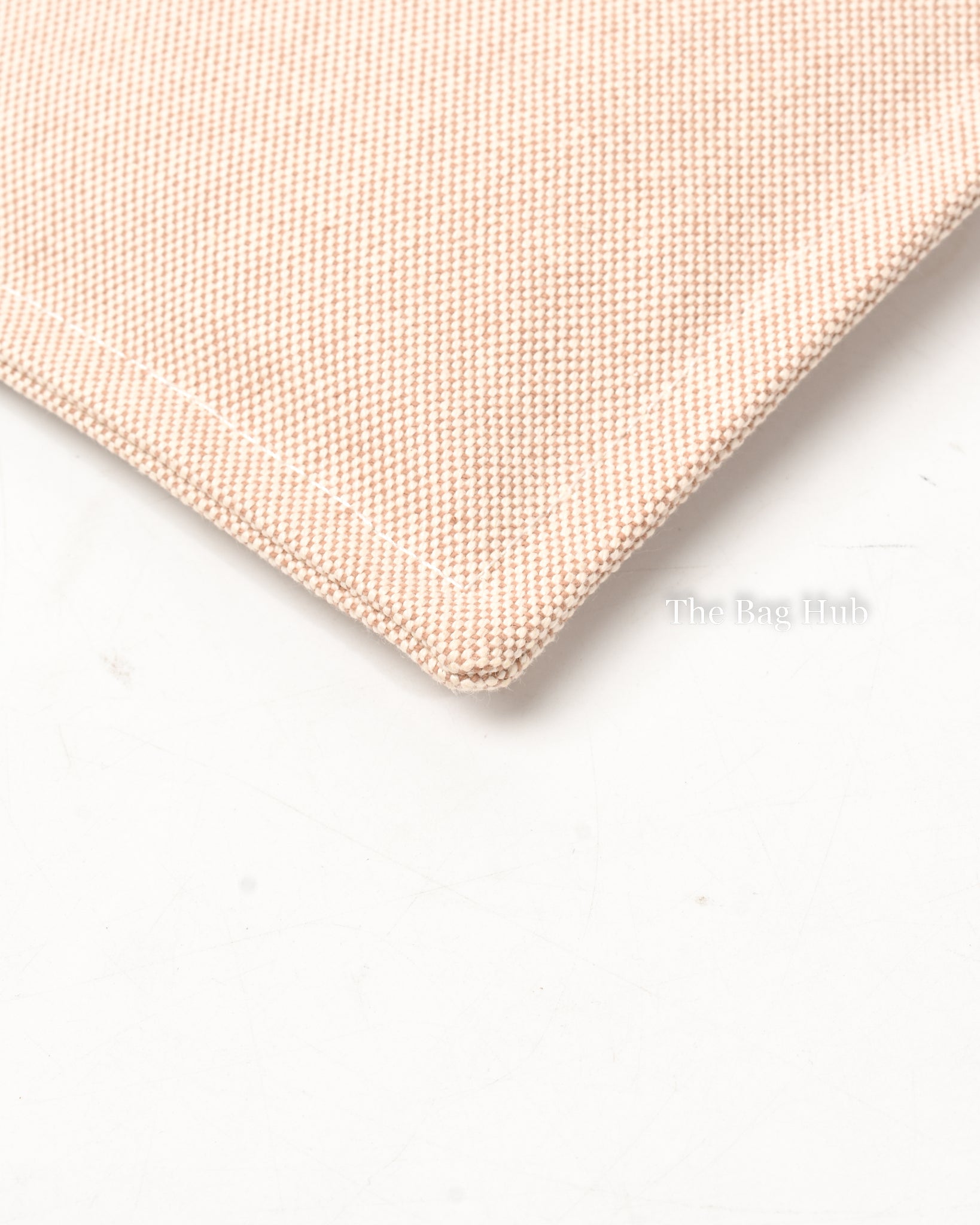 Hermes Beige Toile Small Bain New Yachting Case-10