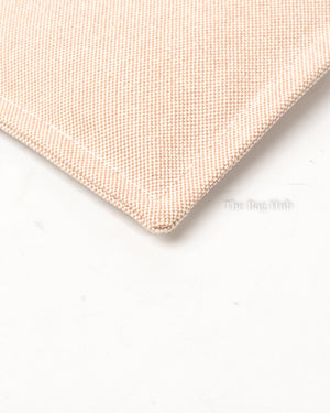 Hermes Beige Toile Small Bain New Yachting Case-10