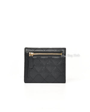 Chanel Black Caviar Classic Small Flap Wallet-3