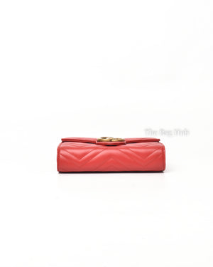 Gucci Red GG Marmont Mini Bag-4