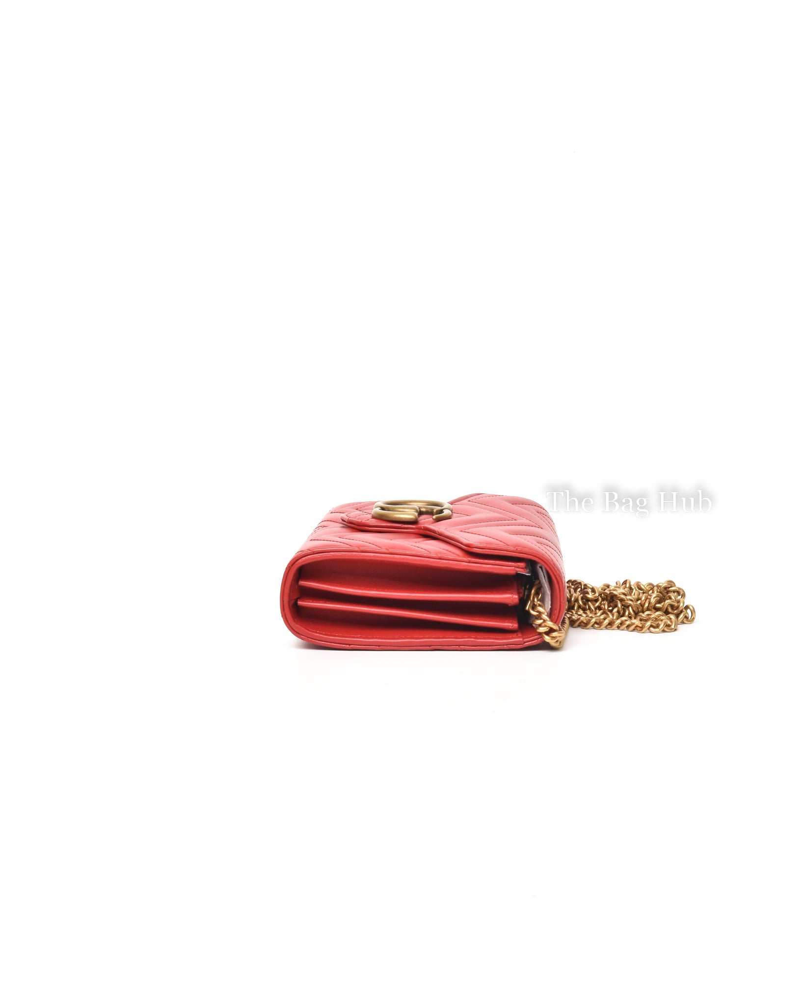 Gucci Red GG Marmont Mini Bag-6